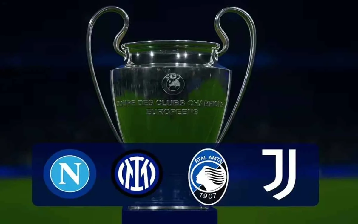Champions League - Italiane all’ultima giornata: le combinazioni qualificazione