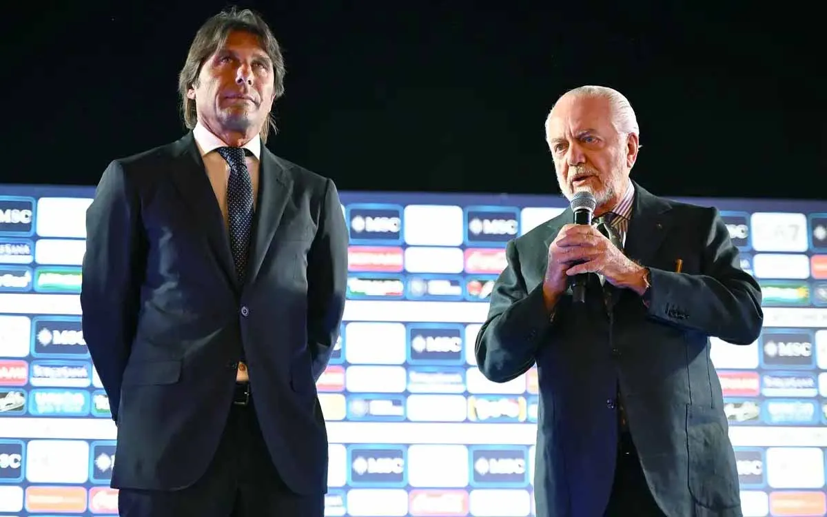 Serie A - Nuovo battibecco Conte-De Laurentiis: cosa è successo!