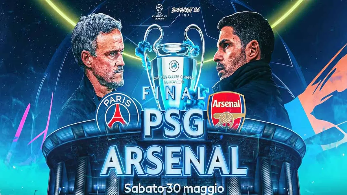 Champions League - Stasera la finalissima PSG-Arsenal: i segreti della sfida