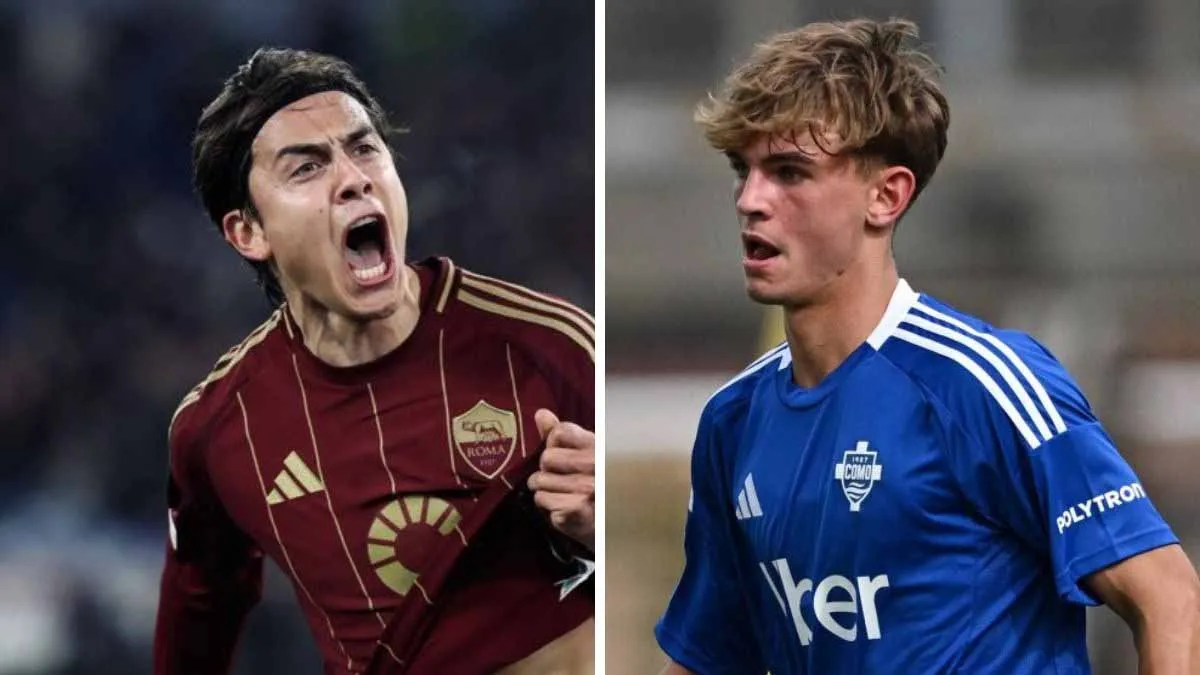 Como-Roma, Nico Paz contro Dybala: sfida sulle orme di Messi