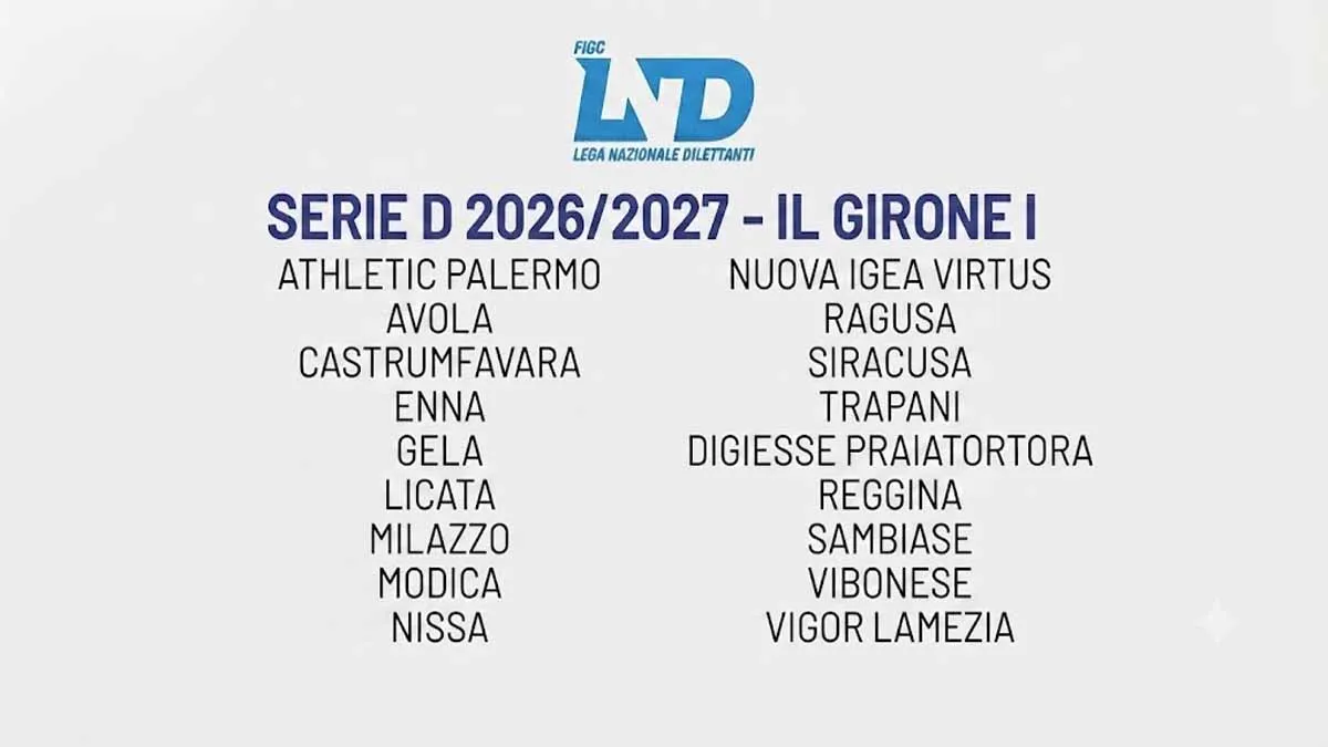 Serie D Girone I 2026/2027: Sicilia e Calabria protagoniste tra storia e passione