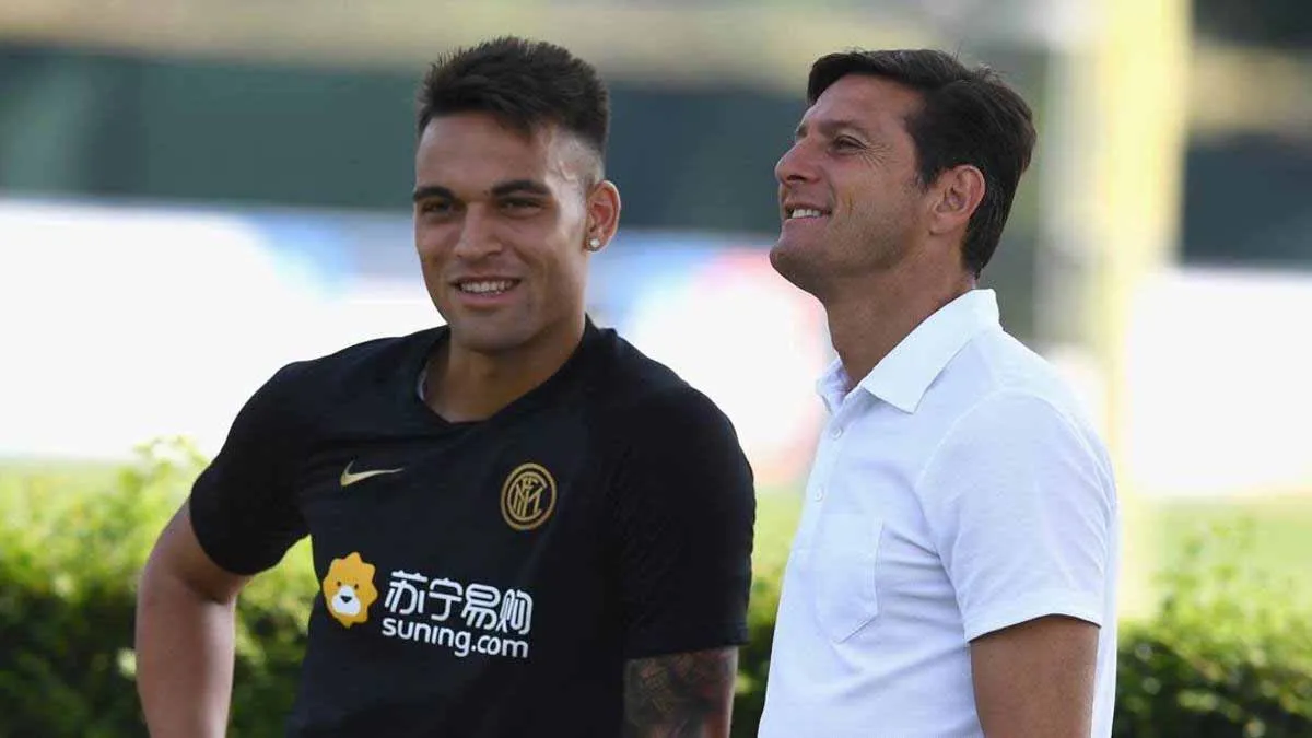 Inter e Romero - Zanetti e Lautaro in campo per il Cuti