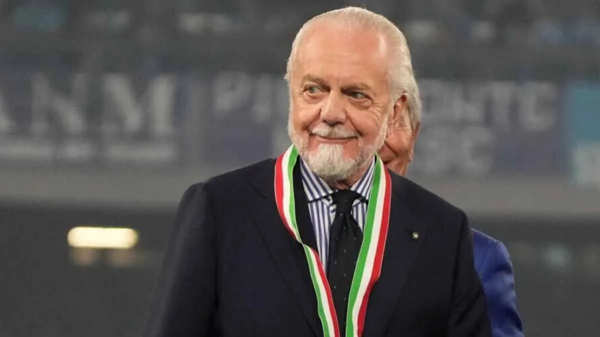 Napoli, De Laurentiis insiste: nuovo stadio alla Q8 e centro a Qualiano