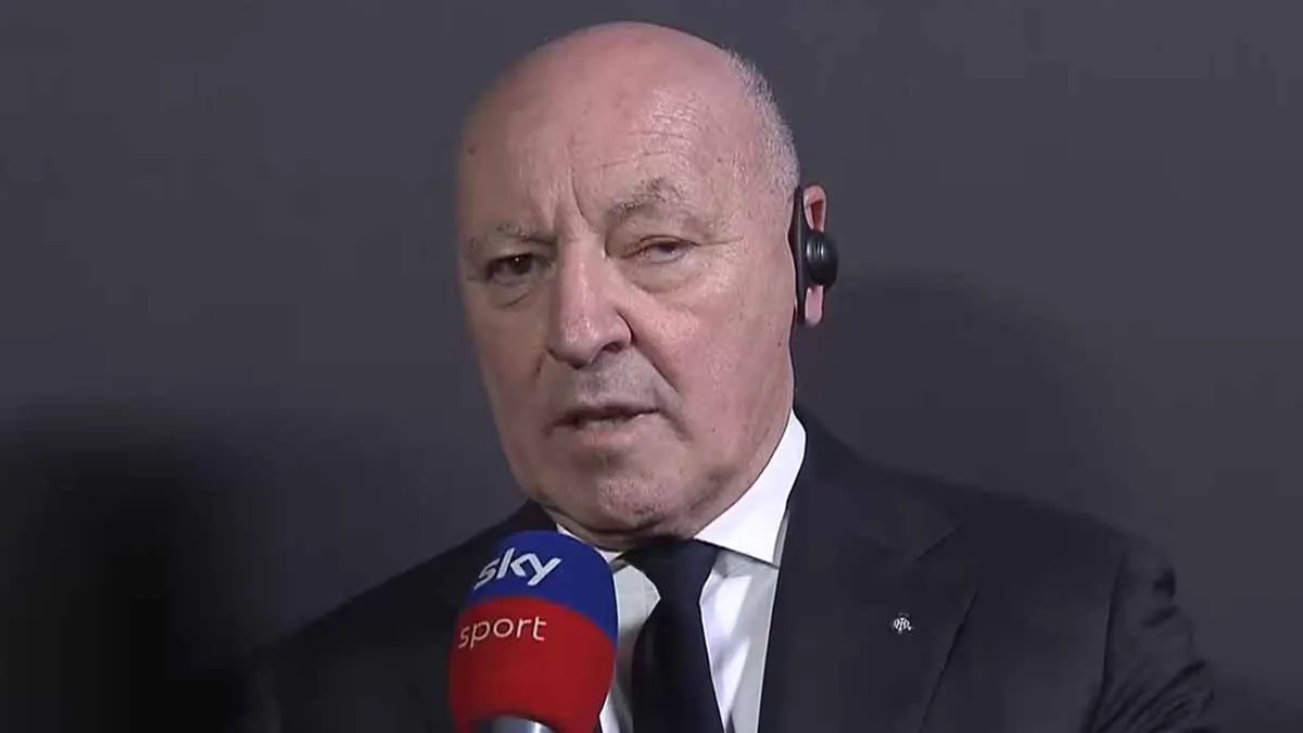 Serie A - Caso arbitri, Marotta difende l'Inter: "Siamo estranei ai fatti"